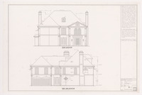 Job 96-10, 1507 Nantucket Drive, Sheet 1: Front and right side elevation