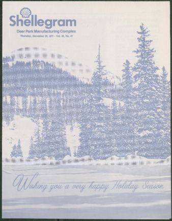 Shellegram, Vol. 42, No. 47, December 22, 1977