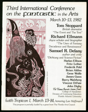 Third International Conference on the Fantastic in the Arts, Program