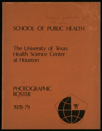 School of Public Health, The University of Texas Health Science Center at Houston, Photographic Roster 1978-79