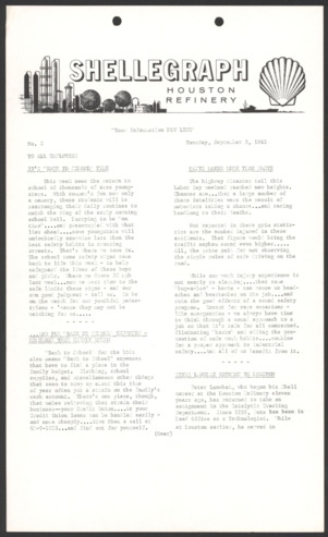Shellegraph, No. 8, September 3, 1963