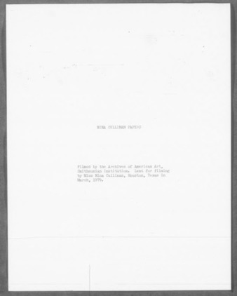 Nina J. Cullinan newspaper clippings, 1964