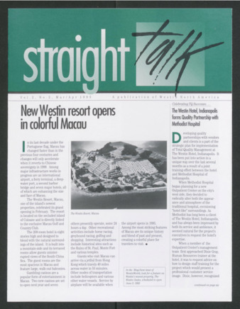 Straight Talk, Vol. 2, No. 2, March-April 1993