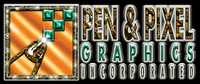 Pen & Pixel Graphics Inc. logo artwork