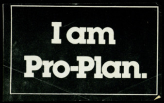 I Am Pro-Plan sticker