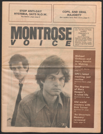 Montrose Voice, No. 67, February 5, 1982