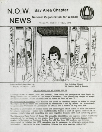 NOW News Bay Area Chapter, Vol. 6, No. 5, May 1978