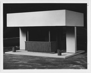 Architectural model of Visitor Information Center 1