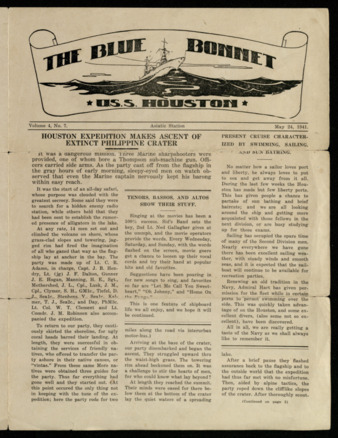 The Blue Bonnet, Vol. 4, No. 7, May 24, 1941