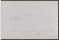 Job 66-10, Memorial Creole Apartments, Sheet 29: Elevations, building 8