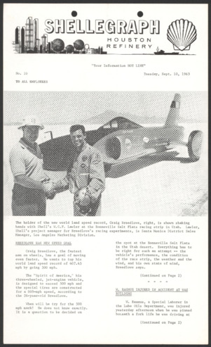 Shellegraph, No. 10, September 10, 1963