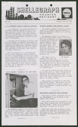 Shellegraph, No. 141, July 16, 1965