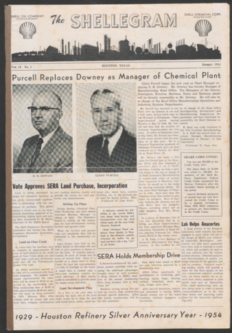 The Shellegram, Vol. 19, No. 1, January 1954