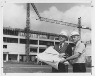 Early construction of the Philip G. Hoffman Hall