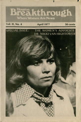 Houston Breakthrough, Vol. 2, No. 4, April 1977