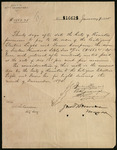 Finance Committee to Citizens Electric Light and Power Company, 1895 January 9