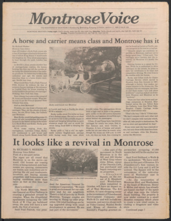 Montrose Voice, No. 438, March 17, 1989