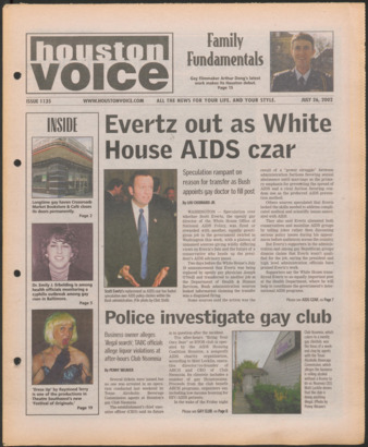 Houston Voice, No. 1135, July 26, 2002