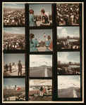 Photo proofs from an event to approve the Chamizal Convention of 1963