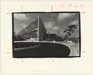 Late construction phase of LeRoy and Lucile Melcher Hall