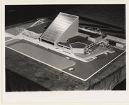 Architectural model of the Communication Building