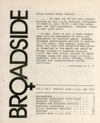 Broadside, Vol. 8, No. 5, May 1977