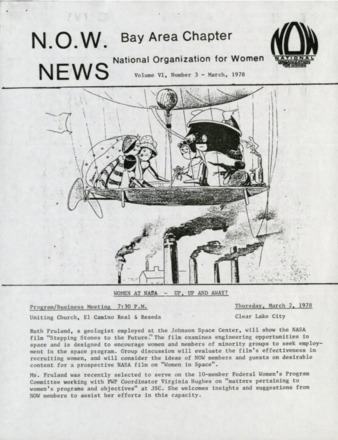 NOW News Bay Area Chapter, Vol. 6, No. 3, March 1978