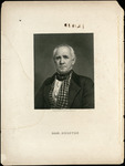 Engraving of Sam Houston