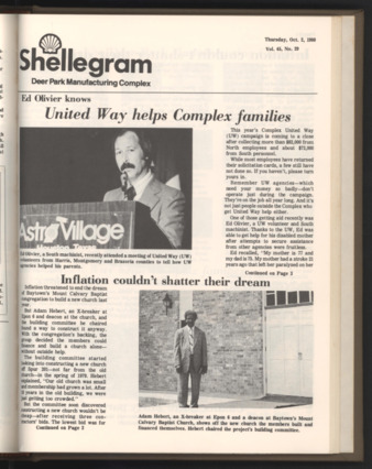 Shellegram, Vol. 45, No. 29, October 2, 1980