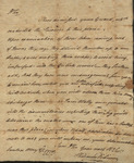 Letter from Philemon Dickinson to Israel Shreve, 1778 May 27