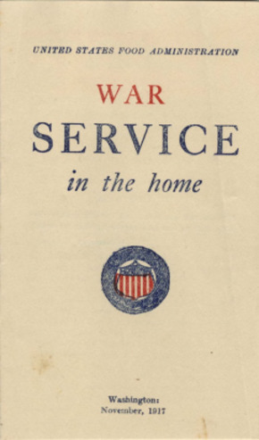 War Service in the Home