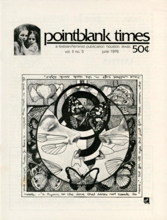 Houston and Texas Feminist and Lesbian Newsletters