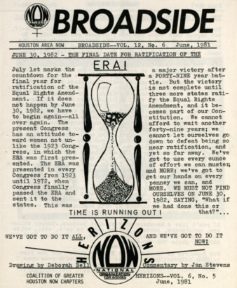 Broadside-Herizons Coalition, June 1981