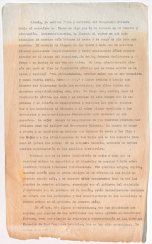 Ademas, la actitud firme y valiente