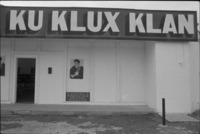 Front of Ku Klux Klan Information Center