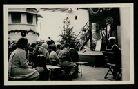 Carolyn Londahl entertains with a tap dance