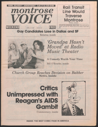 Montrose Voice, No. 337, April 10, 1987