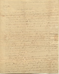 Letter from Ebenezer Elmer to Israel Shreve, 1782 November 4