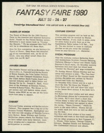 10th Annual Fantasy Faire 