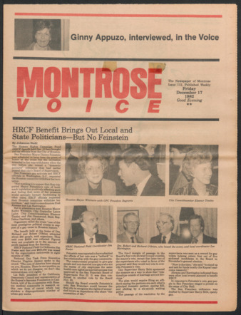 Montrose Voice, No. 112, December 17, 1982
