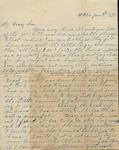 Letter from Mary Jones to Cromwell Anson Jones, 1879 January 3