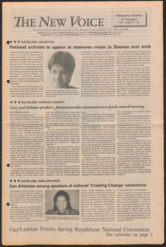 The New Voice, No. 616, August 14-20, 1992