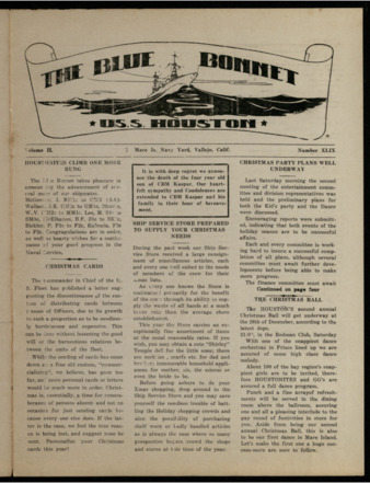 The Blue Bonnet, Vol. 2, No. 49, December 15, 1935