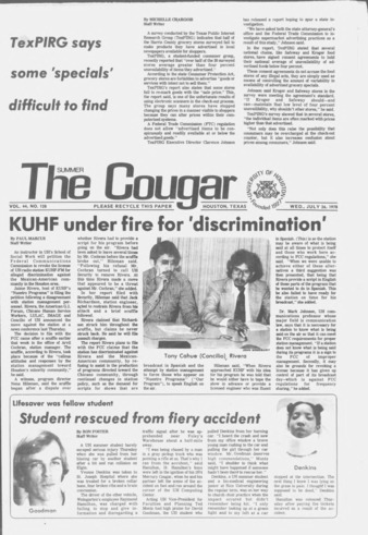 The Summer Cougar. Vol. 44, No. 128, July 26, 1978.