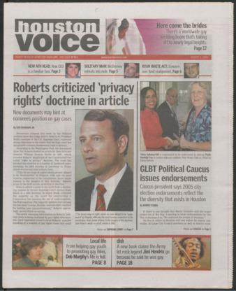 Houston Voice, August 5, 2005