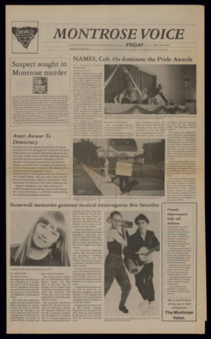 Montrose Voice, No. 452, June 23, 1989