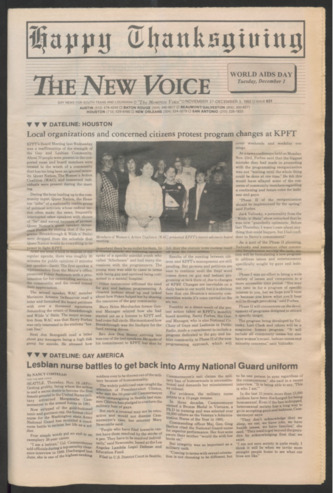 The New Voice, No. 631, November 27 - December 3, 1992