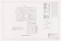 Job 96-11, 1509 Nantucket Drive, Sheet 7: First floor ceiling framing plan