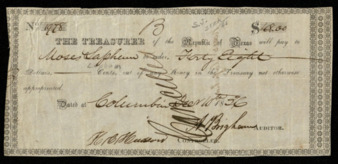 Pay certificate for Moses Laphum