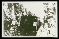 Train on Burma-Thai Railway